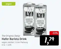 KONSUM The Original Oatly! Hafer Barista Drink Angebot