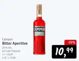 KONSUM Campari Bitter Aperitive Angebot