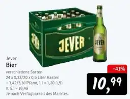 KONSUM Jever Bier Angebot