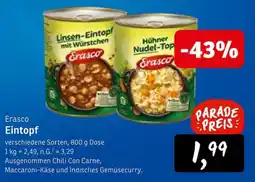 KONSUM Erasco Eintopf Angebot