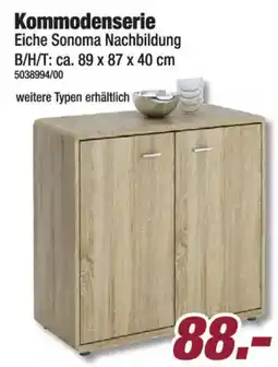 Poco Kommodenserie Eiche Sonoma Nachbildung Angebot