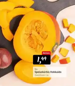 KONSUM Bio Speisekürbis Hokkaido Angebot