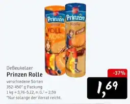 KONSUM DeBeukelaer Prinzen Rolle Angebot