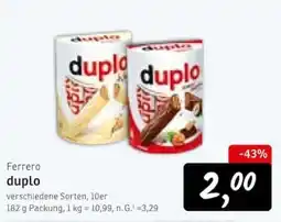 KONSUM Ferrero duplo Angebot