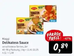 KONSUM Maggi Delikatess Sauce Angebot