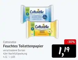 KONSUM Cottonelle Feuchtes Toilettenpapier Angebot
