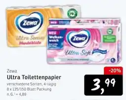 KONSUM Zewa Ultra Toilettenpapier Angebot