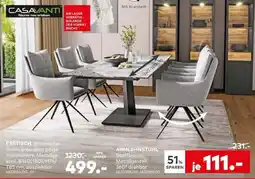 porta ARMLEHNSTUHL Stoffbezug, Metallgestell, 360° drehbar Angebot