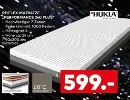 porta RE:FLEX-MATRATZE "PERFORMANCE 240 PLUS" HUKLA Angebot