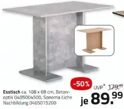 ROLLER Esstisch Angebot