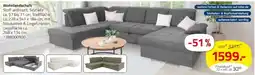 ROLLER Wohnlandschaft Stoff anthrazit Angebot