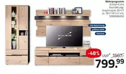 ROLLER Wohnprogramm Artisan Eiche Angebot