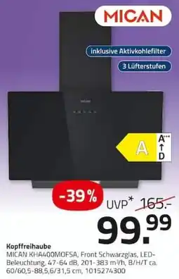 ROLLER MICAN Kopffreihaube Angebot