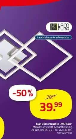 ROLLER LED-Deckenleuchte „MARESA“ Angebot