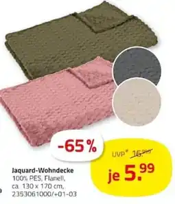 ROLLER Jaquard-Wohndecke Angebot