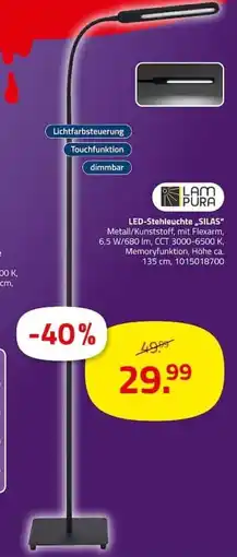 ROLLER LAM PURA LED-Stehleuchte „SILAS“ Angebot
