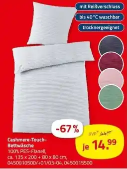 ROLLER Cashmere-Touch-Bettwäsche Angebot