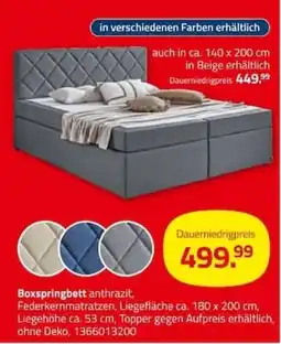 ROLLER Boxspringbett Angebot