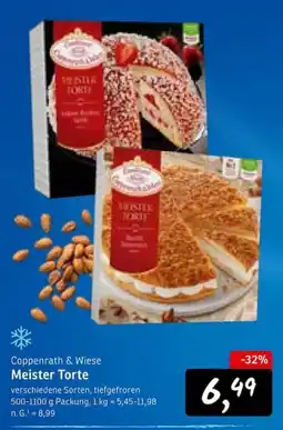 KONSUM Coppenrath & Wiese Meister Torte Angebot