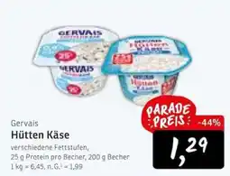 KONSUM Gervais Hütten Käse Angebot