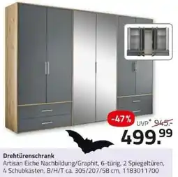 ROLLER Drehtürenschrank Artisan Angebot