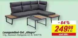 toom Baumarkt Loungemöbel-Set „Allegra“ Angebot