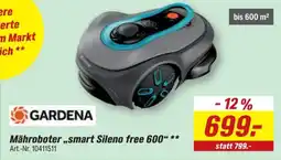toom Baumarkt GARDENA Mähroboter „smart Sileno free 600“ Angebot