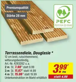 toom Baumarkt Terrassendiele, Douglasie Angebot