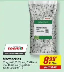 toom Baumarkt Marmorkies Angebot