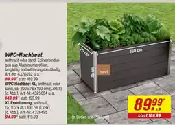 toom Baumarkt WPC-Hochbeet Angebot