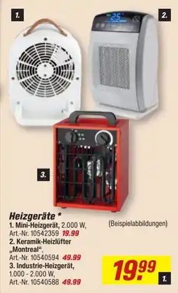 toom Baumarkt Mini-Heizgerät Angebot