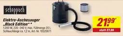 toom Baumarkt Scheppach Elektro-Aschesauger Black Edition Angebot