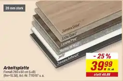 toom Baumarkt Arbeitsplatte Angebot