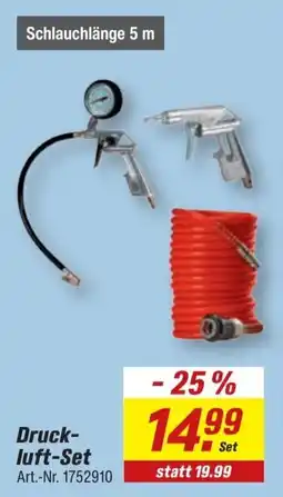 toom Baumarkt Druck-luft-Set Angebot