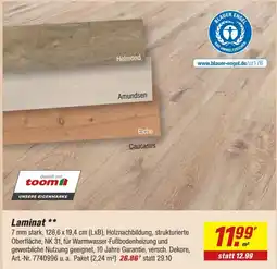 toom Baumarkt Laminat Angebot