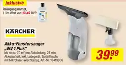 toom Baumarkt KÄRCHER Akku-Fenstersauger „WV 1 Plus“ Angebot