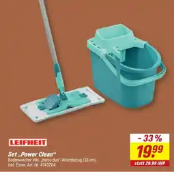 toom Baumarkt LEIFHEIT Set „Power Clean“ Angebot