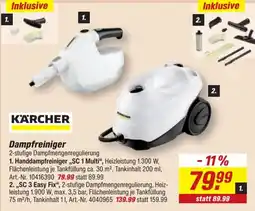 toom Baumarkt KÄRCHER Dampfreiniger Angebot
