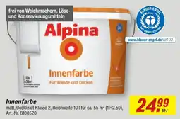 toom Baumarkt Alpina Innenfarbe Angebot