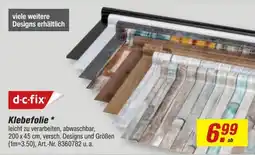 toom Baumarkt d-c-fix Klebefolie Angebot