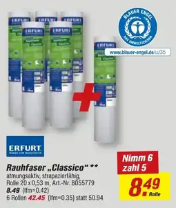toom Baumarkt ERFURT Rauhfaser „Classico“ Angebot