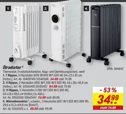toom Baumarkt Ölradiator Angebot