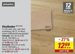 toom Baumarkt Vinylboden Angebot