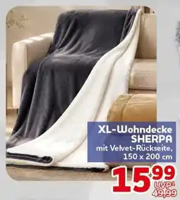 CENTERSHOP XL-Wohndecke SHERPA Angebot