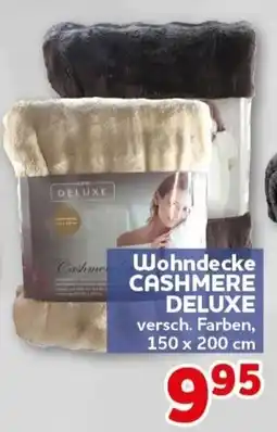 CENTERSHOP Wohndecke CASHMERE DELUXE Angebot