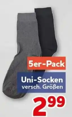CENTERSHOP Uni-Socken Angebot