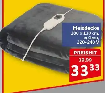 CENTERSHOP Heizdecke Angebot
