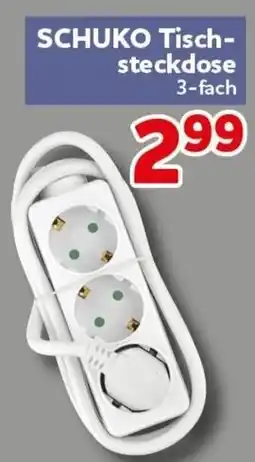CENTERSHOP SCHUKO Tisch-steckdose Angebot