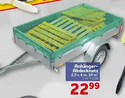 CENTERSHOP Anhänger-Abdecknetz Angebot