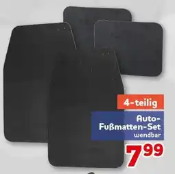 CENTERSHOP Auto-Fußmatten-Set Angebot